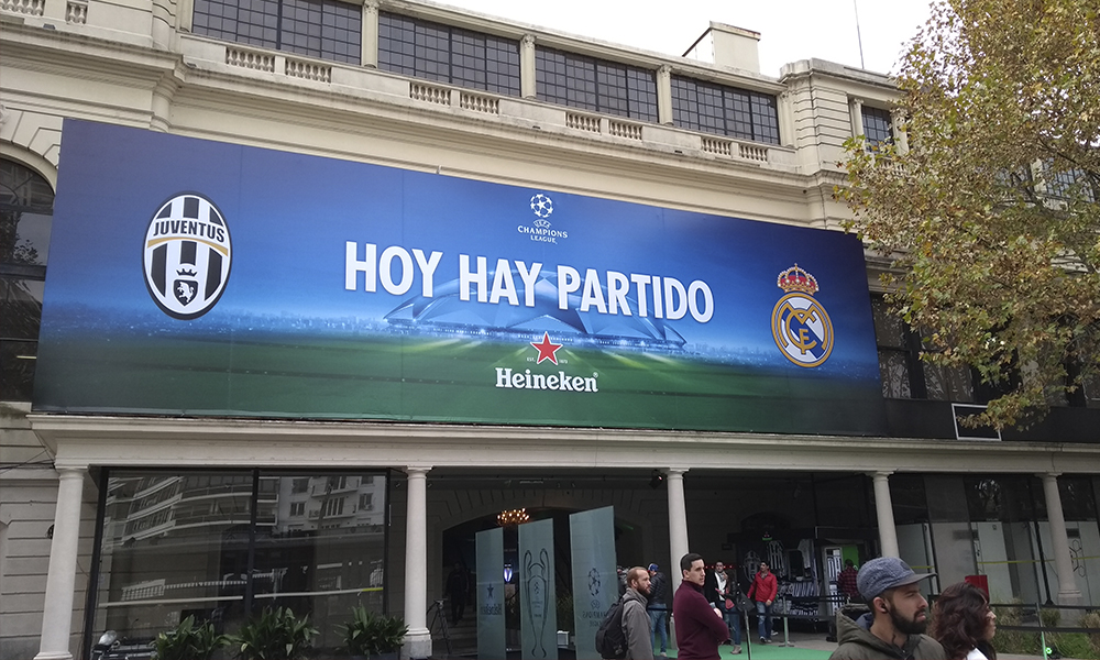 La final Champions League en Argentina se disfrutó con Heineken