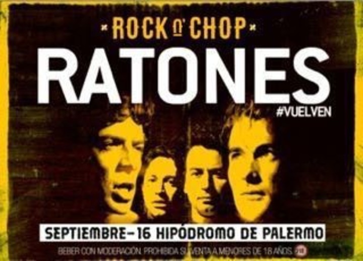 Los Ratones Paranoicos se reúnen en el Isenbeck Rock N’ Chop