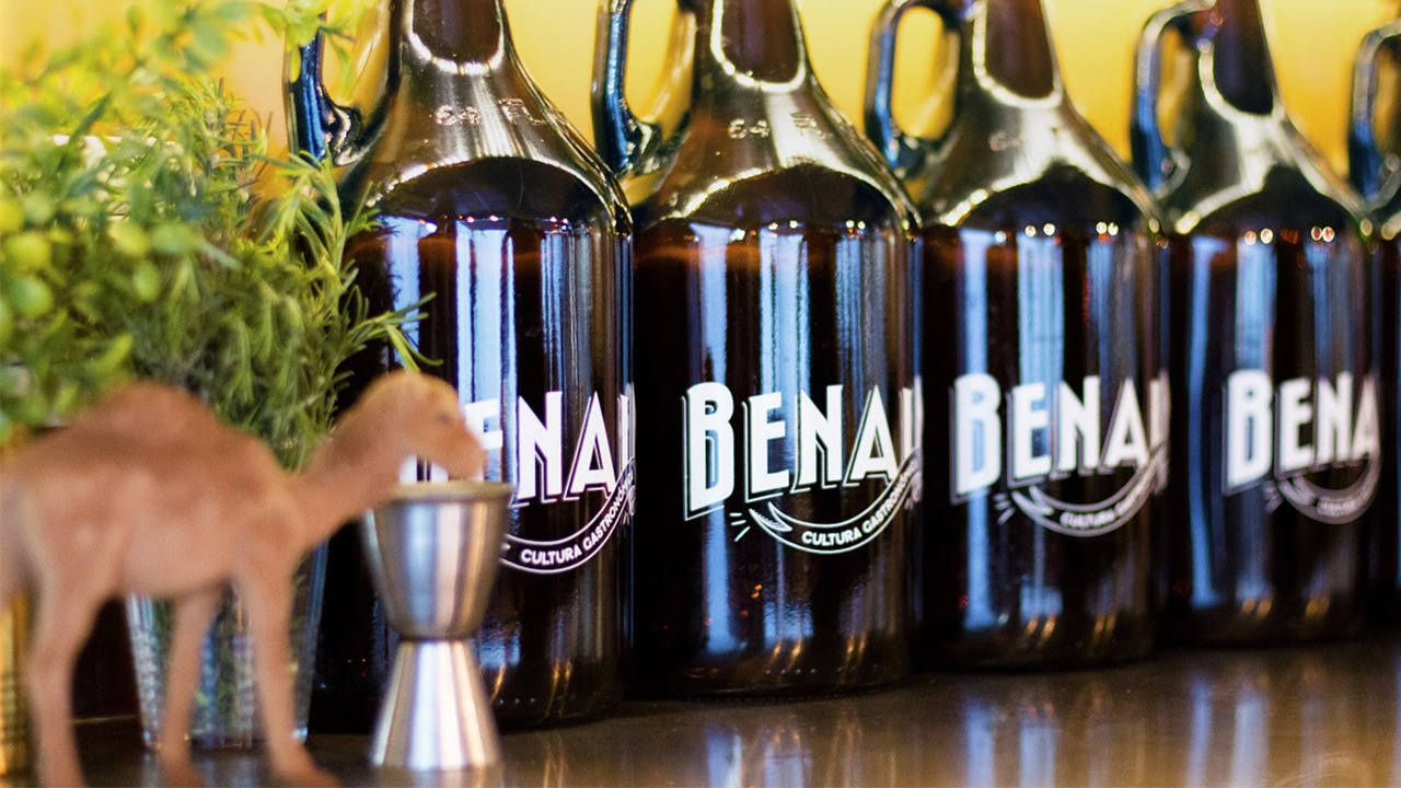 BENAIM ofrece sus growlers cerveceros