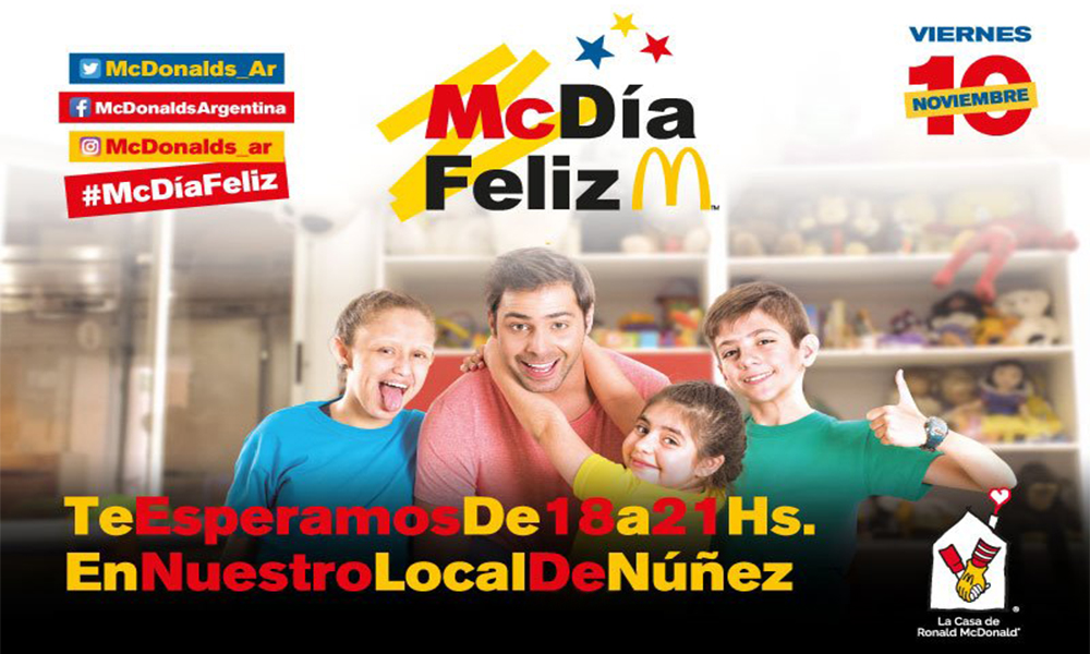 Hoy llega el #McDiaFeliz