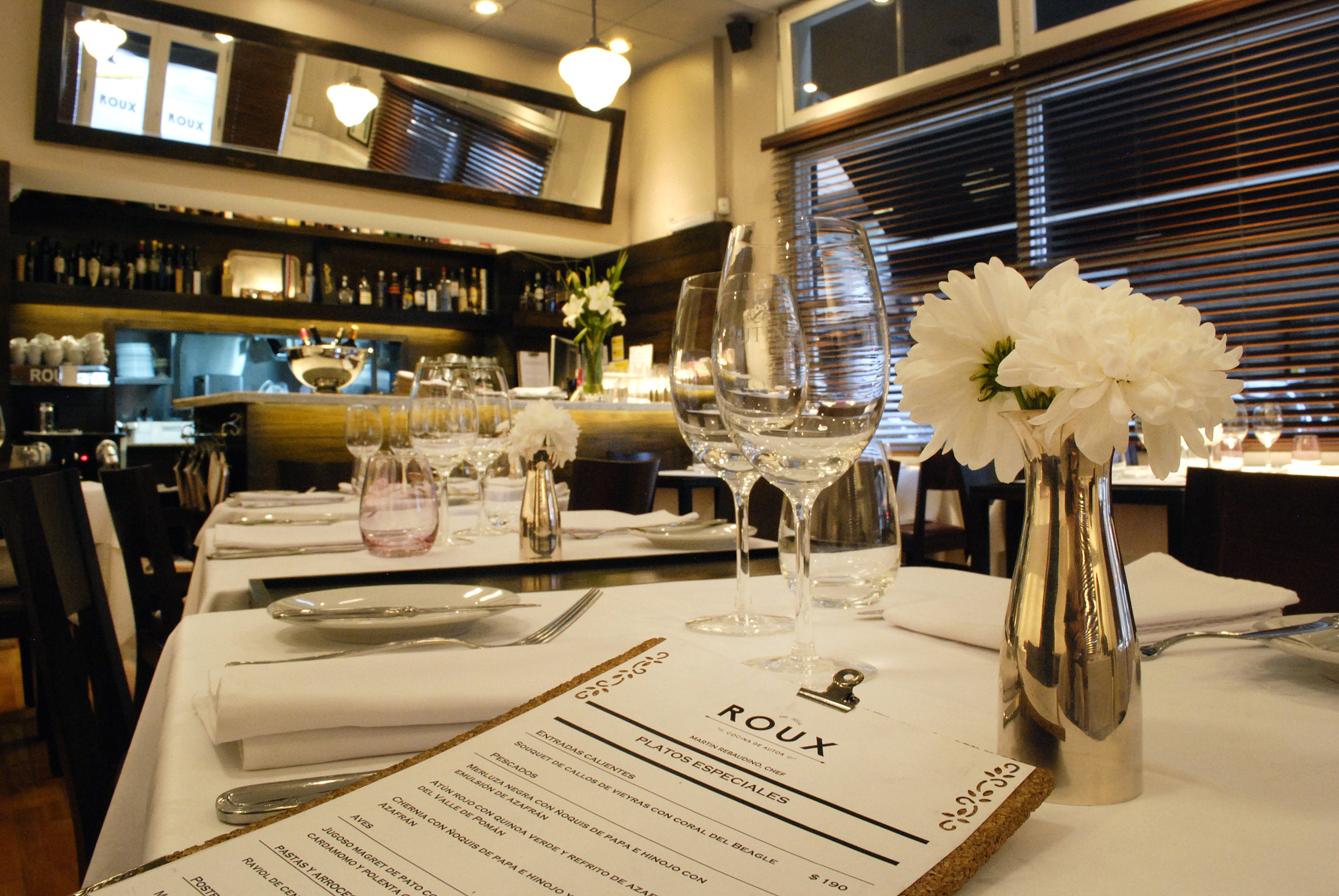 Menú degustación de Colinas de Garzón y Bodega Garzón en Roux Restaurante