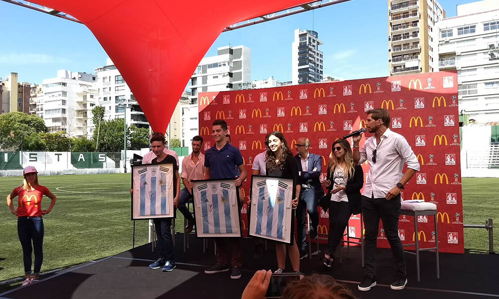 McDonald’s llevará a 11 niños a Rusia 2018