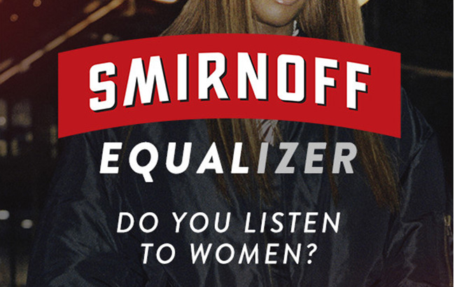 Smirnoff y Spotify se unen por la igualdad de género