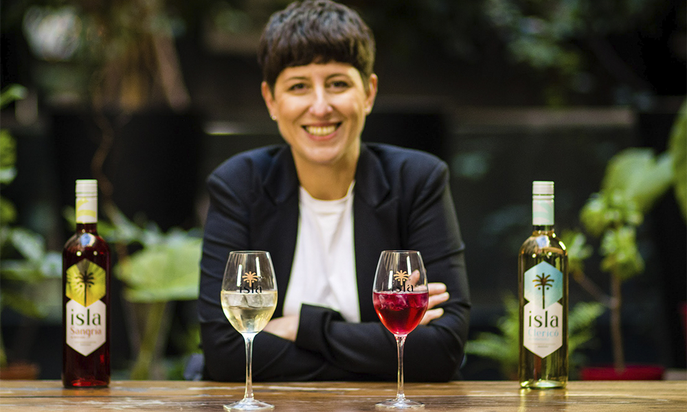 Llega Isla, la bebida sabor Clericó y Sangría de Inés De Los Santos