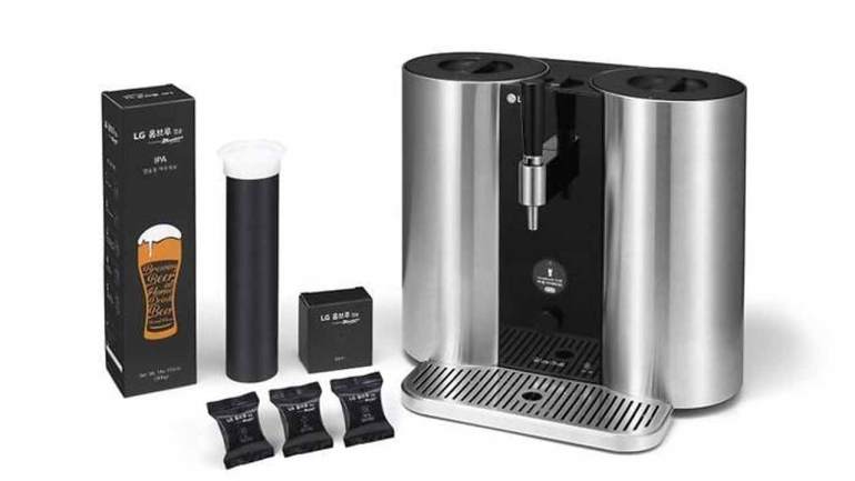 CES 2019: LG lanza la “Nespresso” para hacer cerveza en casa