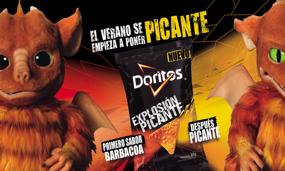 Pepsico lanza los Doritos Explosión Picante