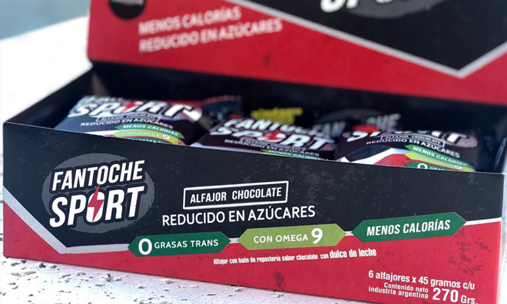 Fantoche presenta su primer alfajor saludable
