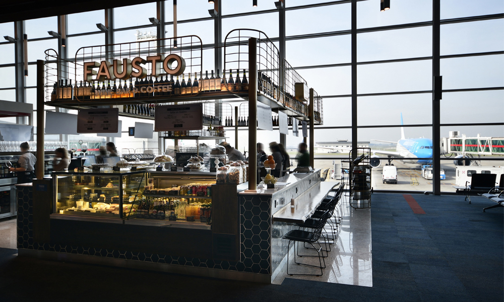 Fausto abre su winebar en el aeropuerto de Ezeiza