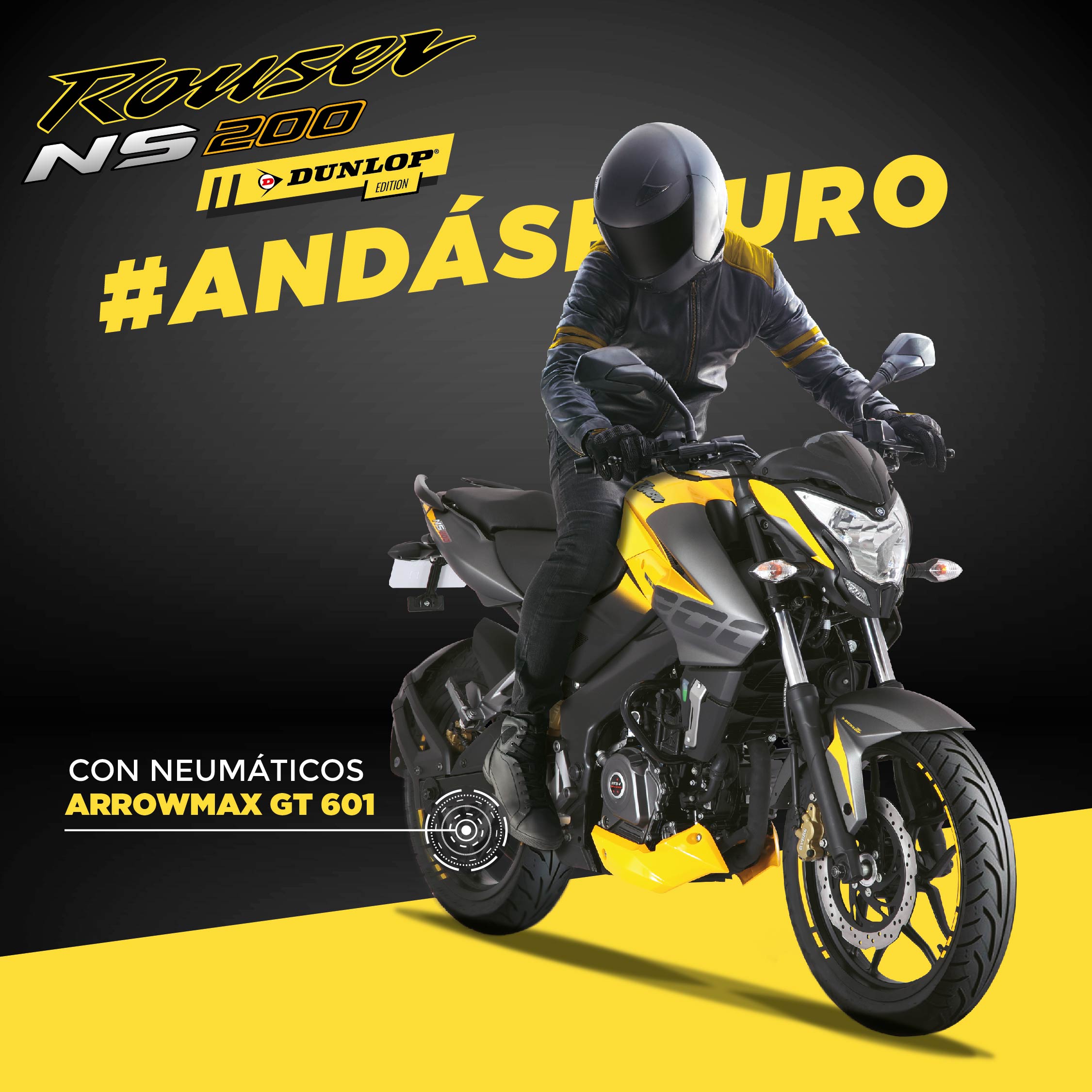 Nueva Rouser NS200 Dunlop Edition