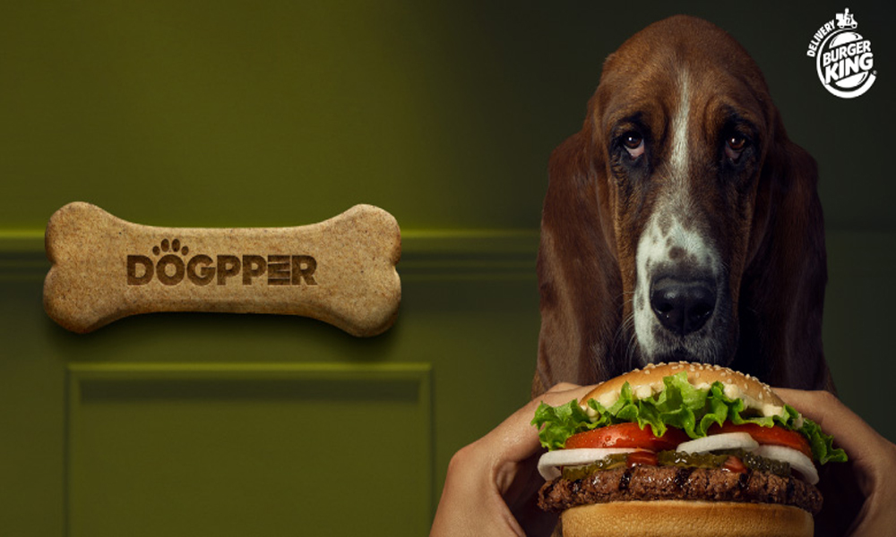 Burger King presenta un hueso para perros con sabor a Whopper