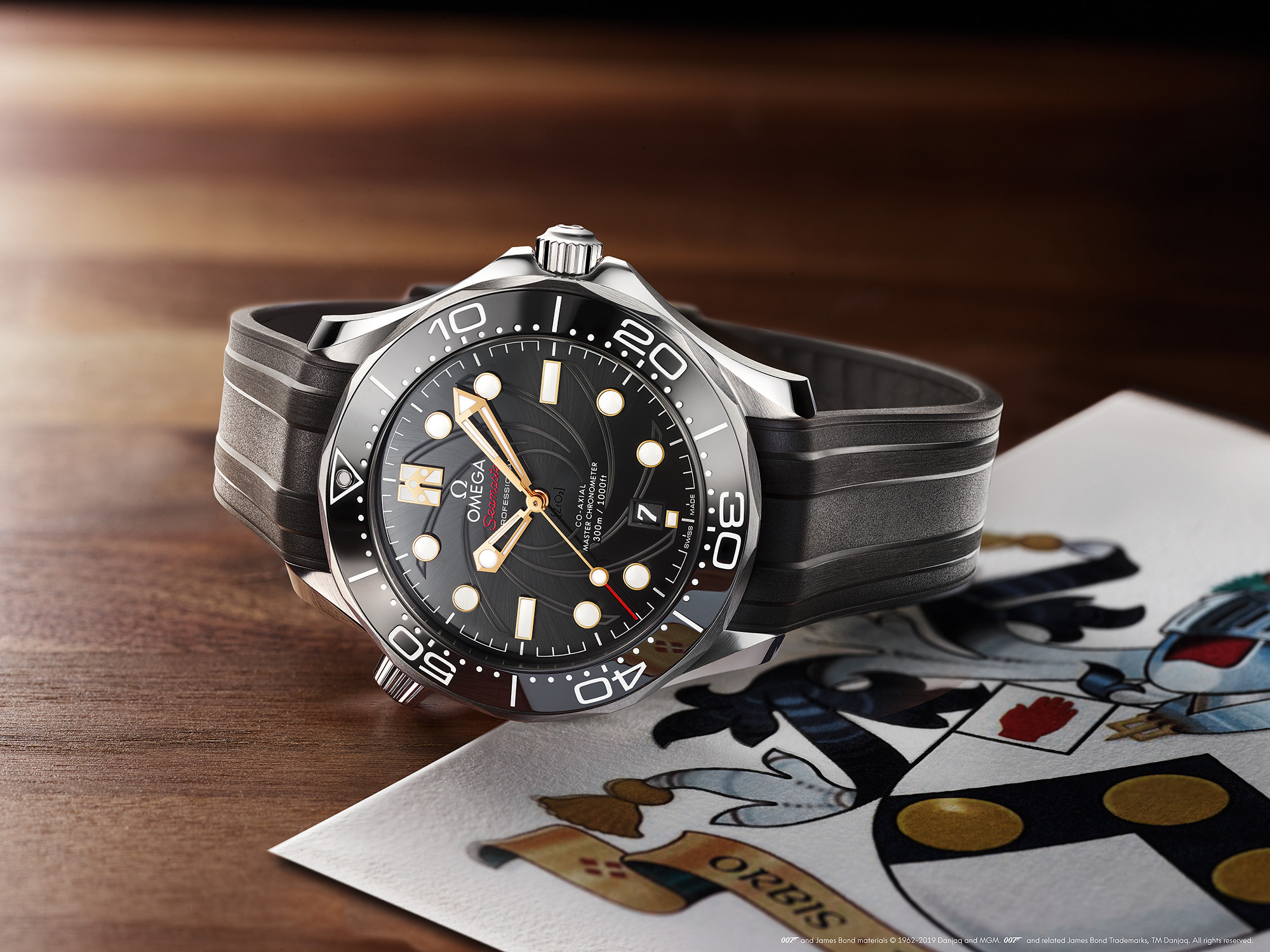 Nuevo Omega homenaje a James Bond