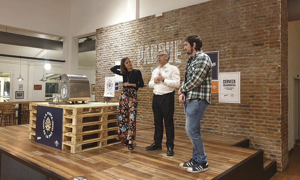 Desde el Parque Cervecero, Quilmes y Mesta Nostra presentaron “La Pinta de la Paz”