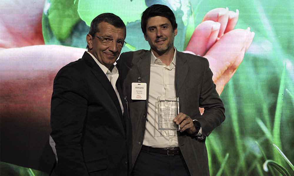 Diageo fue reconocida con el Premio LIDE Sostenibilidad 2019