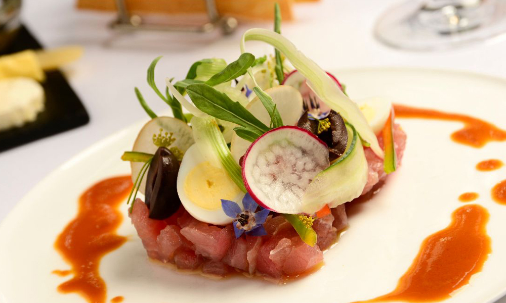 Jean-Baptiste Pilou y Sergio La Rosa en una noche especial a cuatro manos con lo mejor de la cocina franco italiana