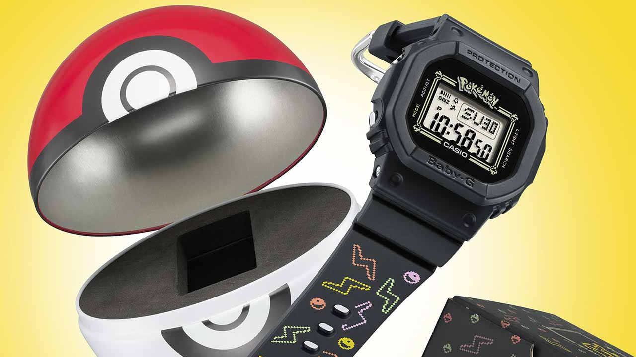 G-SHOCK lanza sus relojes BABY-G Pokémon