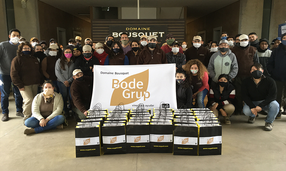 Domaine Bousquet concretó el proyecto realizado por su asociación creada para trabajar con Fair for Life