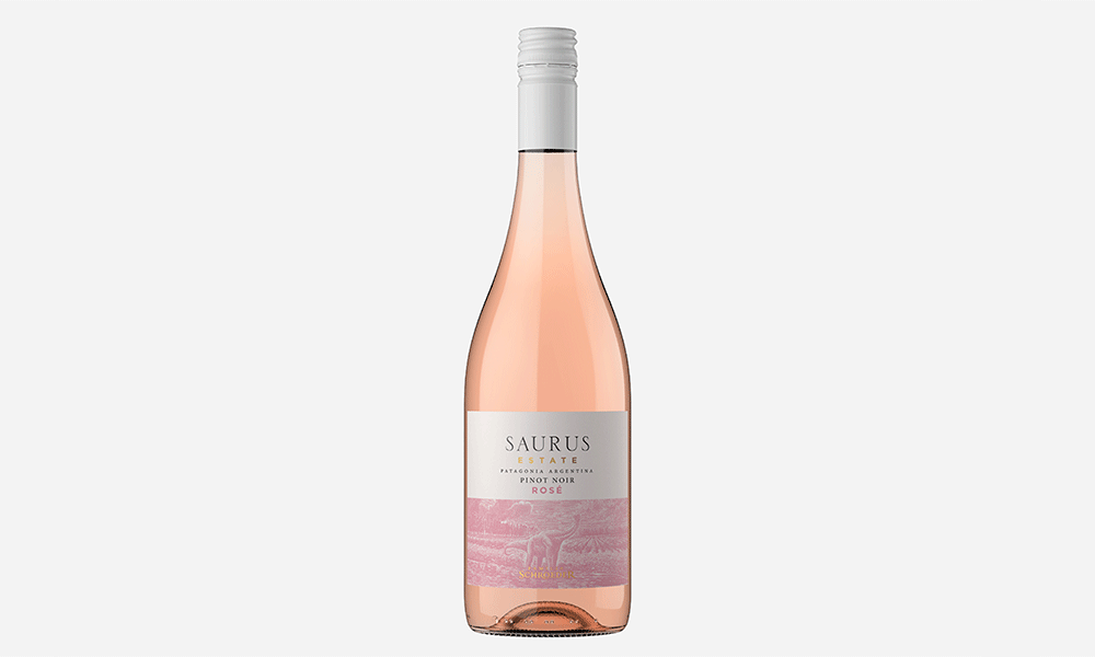 Ideal para la primavera, Familia Schroeder presenta su Saurus Estate Pinot Noir Rosé 2020