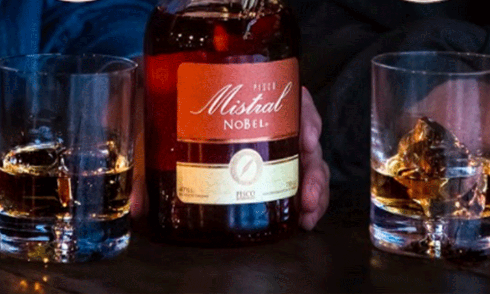 Pisco Mistral Nobel fue galardonado con una medalla en el Ultimate Spirits Challenge