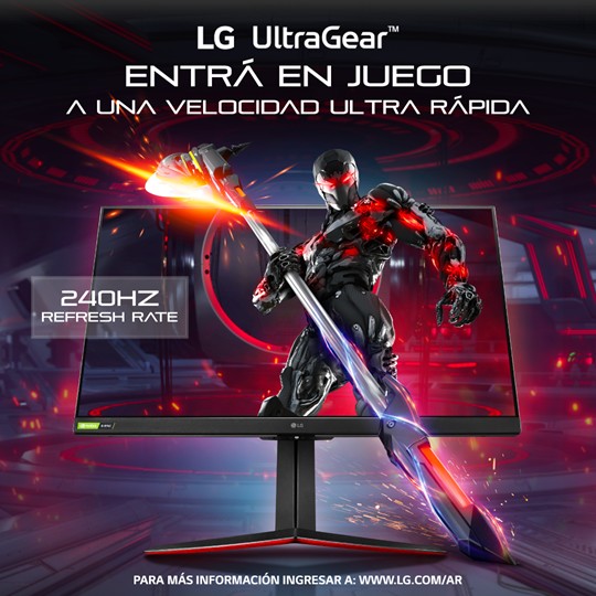 Nuevo Monitor Gaming LG UltraGear