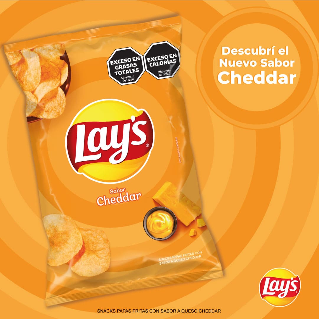 LAY’S® presenta nuevas papas fritas sabor Cheddar