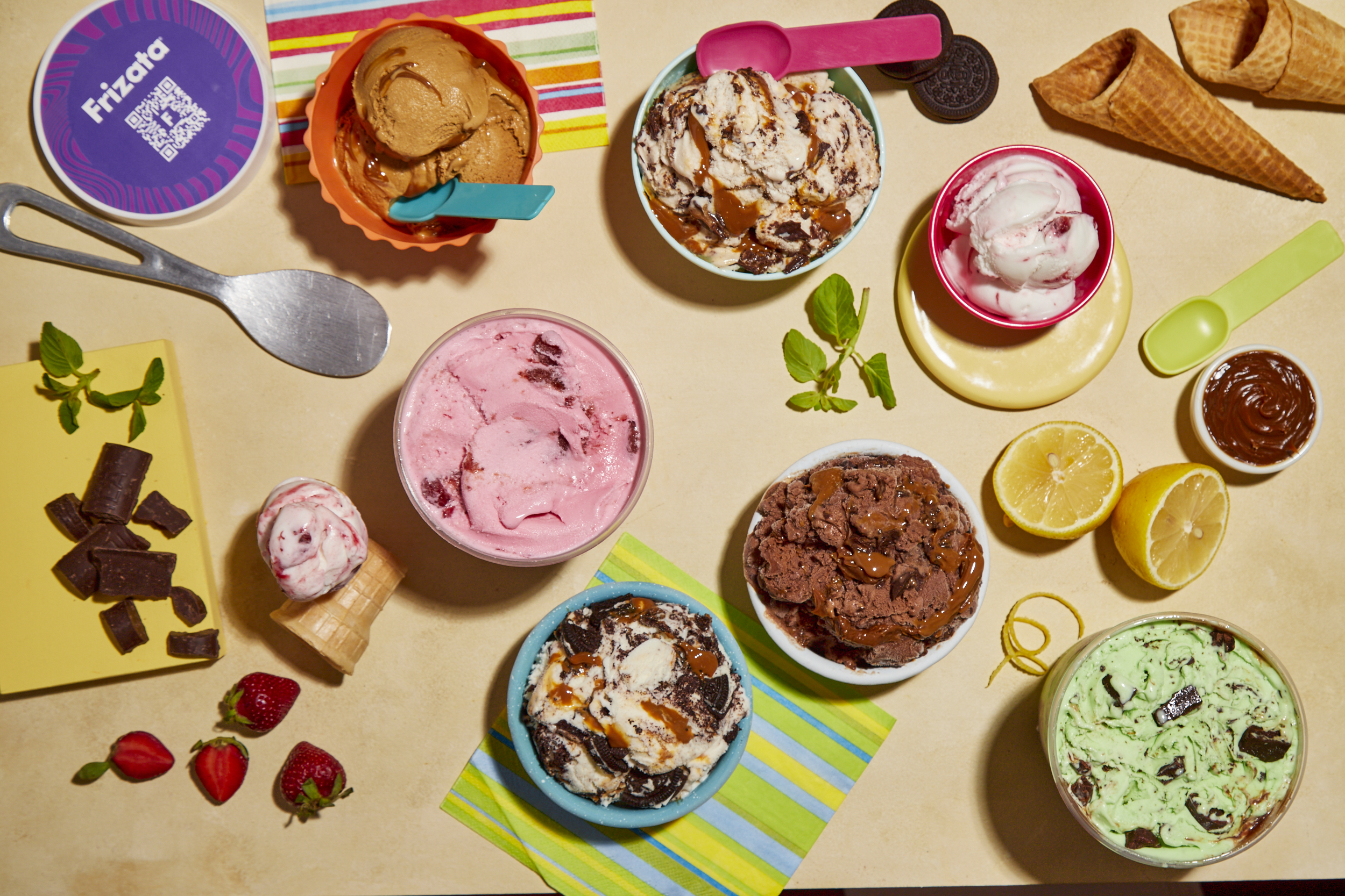 Frizata presenta sus helados y se mete de lleno en la categoría