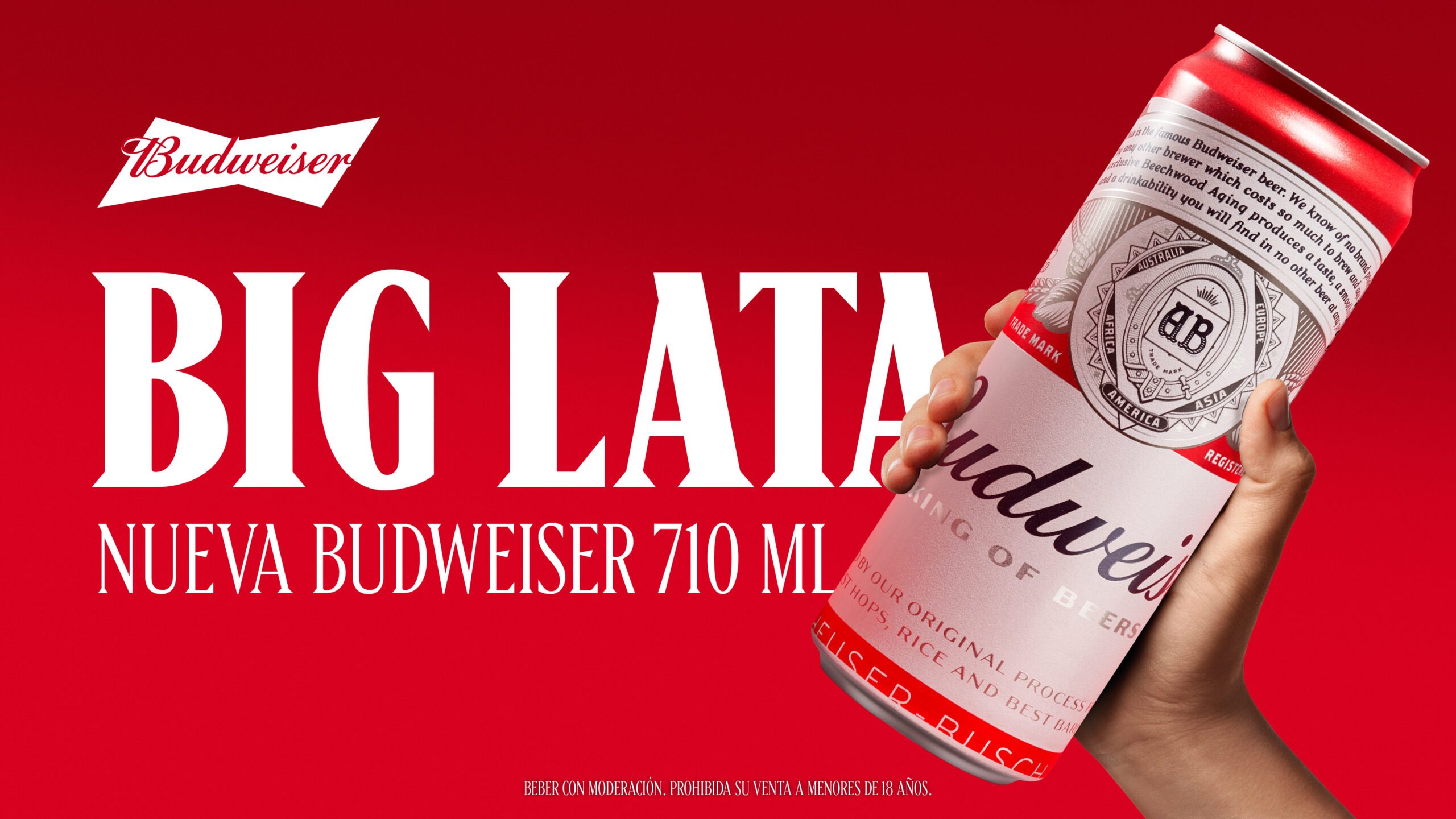 Nuevo formato “Big Lata” de Budweiser
