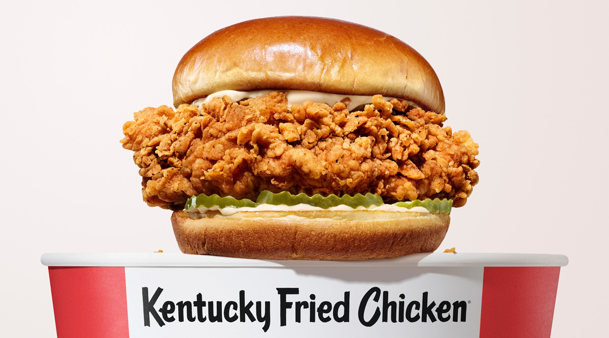 KFC ofrece una nueva experiencia en sándwiches de pollo | Trending Media