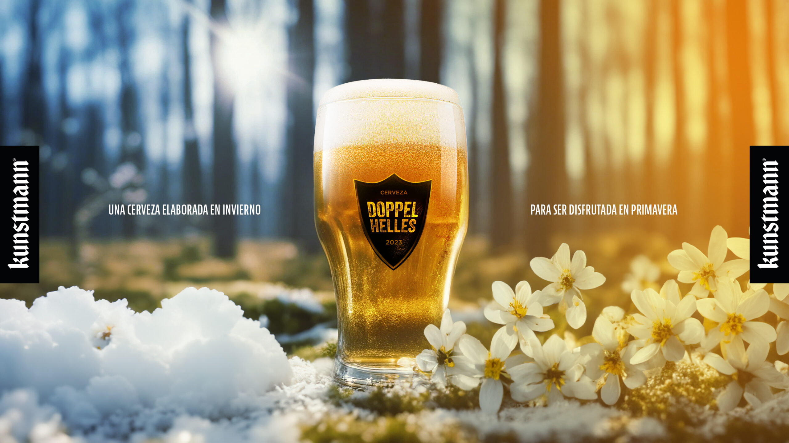 La nueva Doppel Helles de Kunstmann, especial para disfrutar en primavera